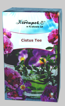 Cistus tea, 30 x 1.3g, tea bags, 40g - against viruses and bacteria, prevent flu, runny nose, and cold, improve blood circulation, also useful for herpes, 30 capsules